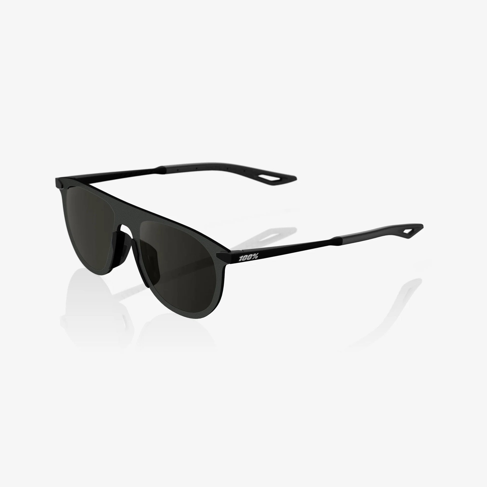 Lentes lifestyle deportivos 100% LEGERE COIL - Soft Tact Black - Smoke Lens - OS