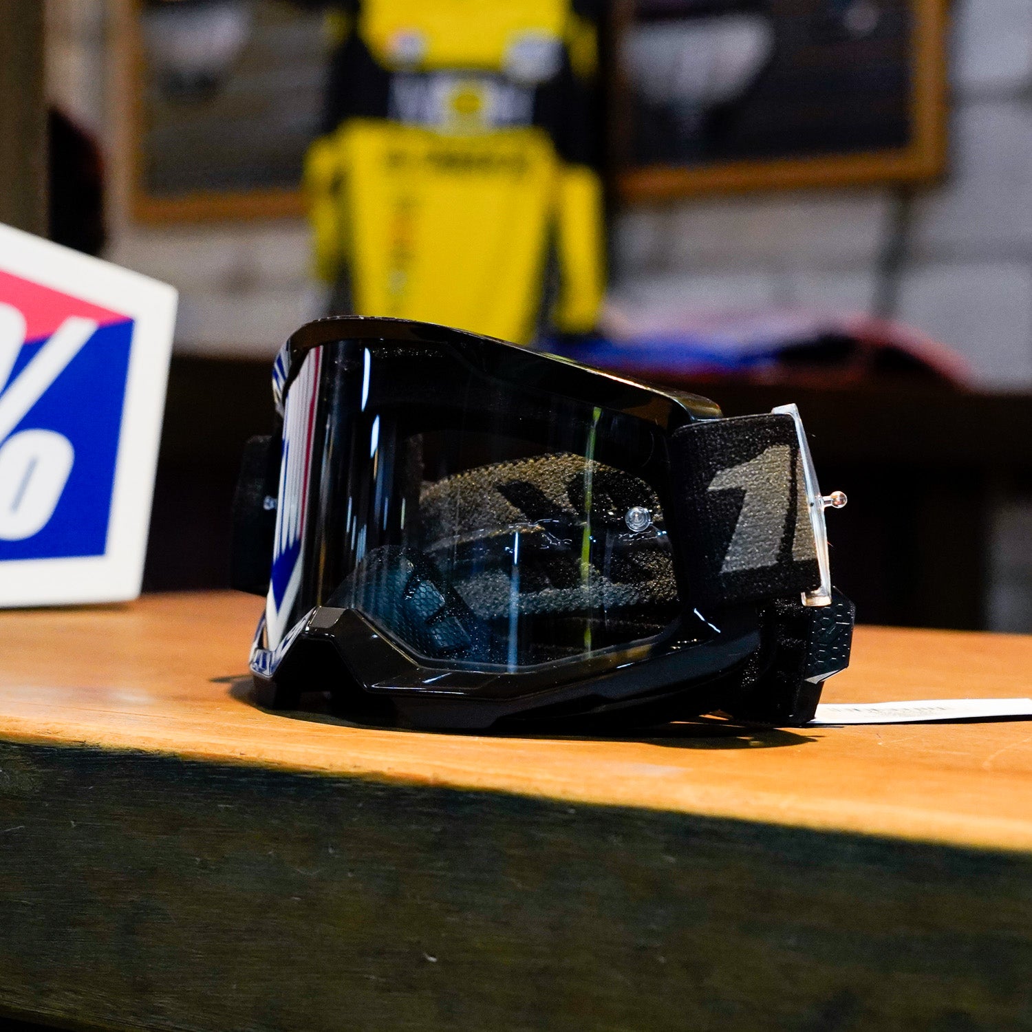 Goggles para niño 100% Strata 2 Junior Black - Mica Transparente