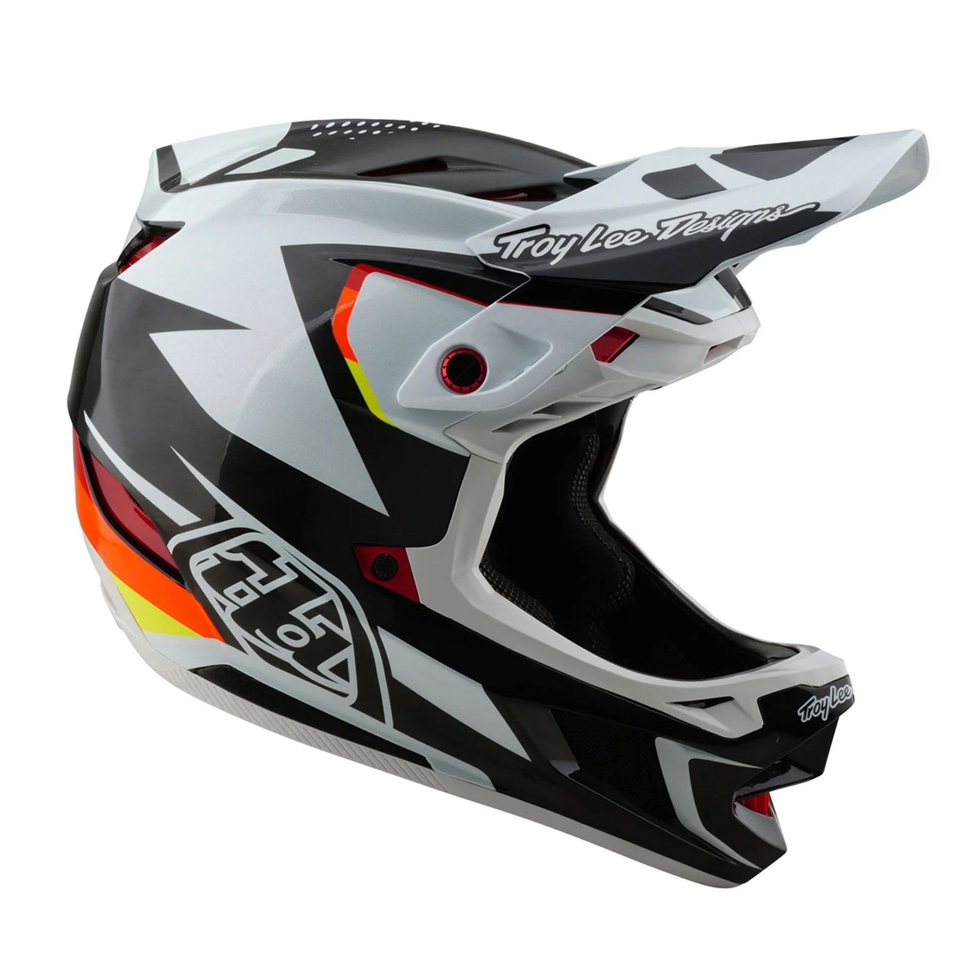 Casco Troy Lee Designs D4 de Carbón Optic Black