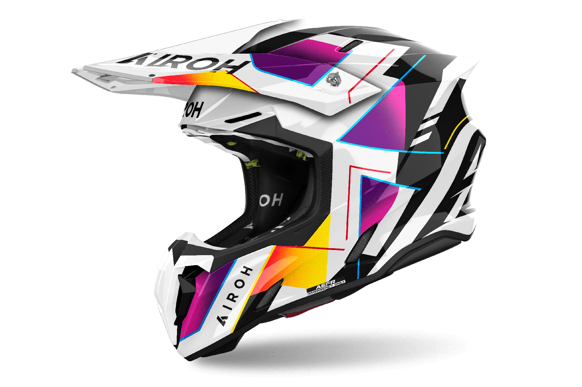 Casco para Moto Airoh Twist 3 Rainbow Gloss
