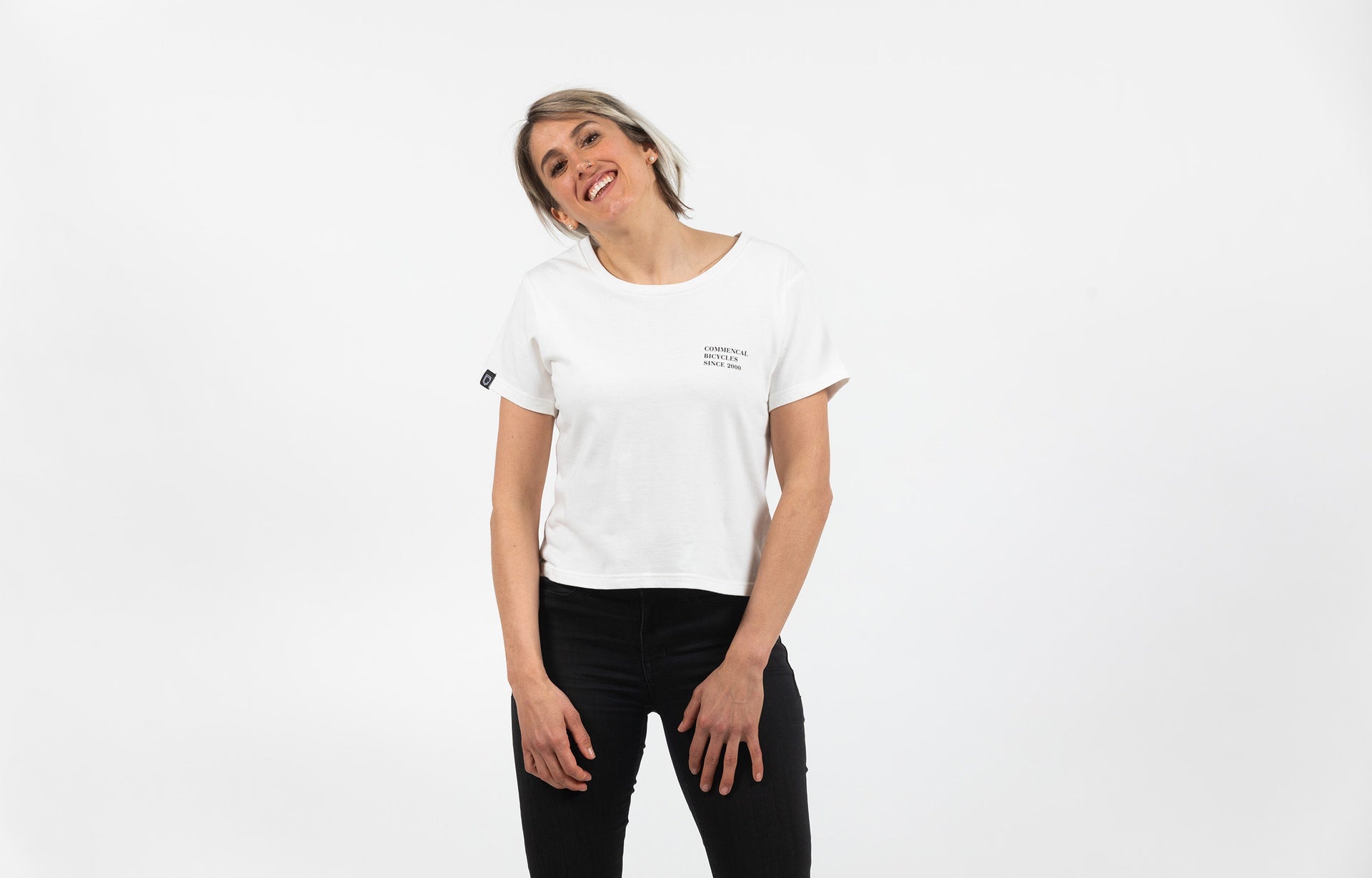Camiseta Mujer Commencal Blanca