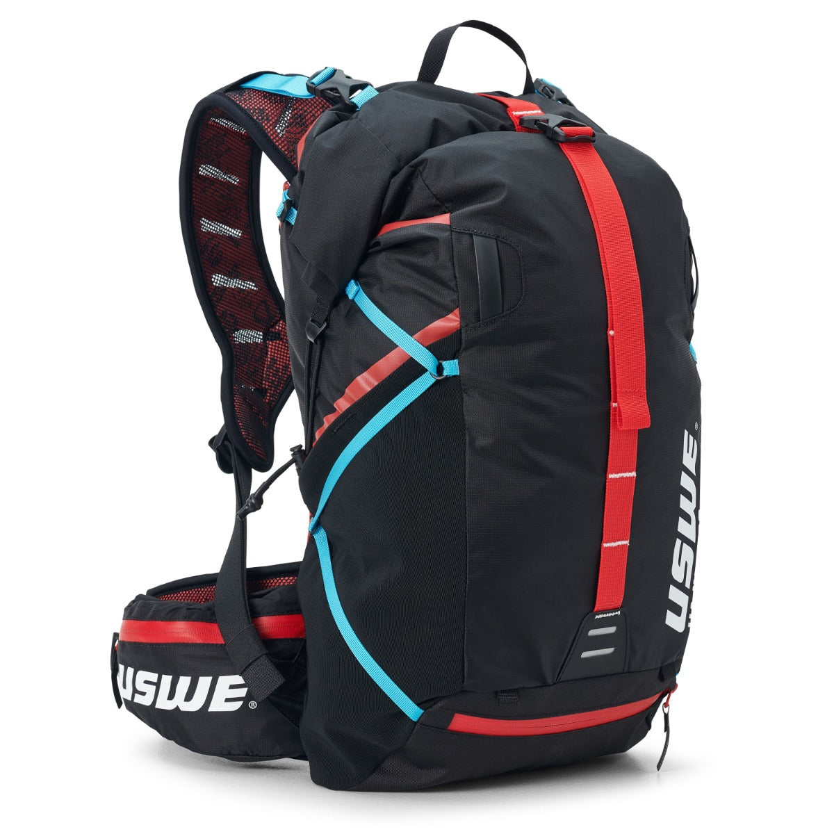 Mochila Uswe Hajker 18 S, para senderismo y touring color Carbon Black