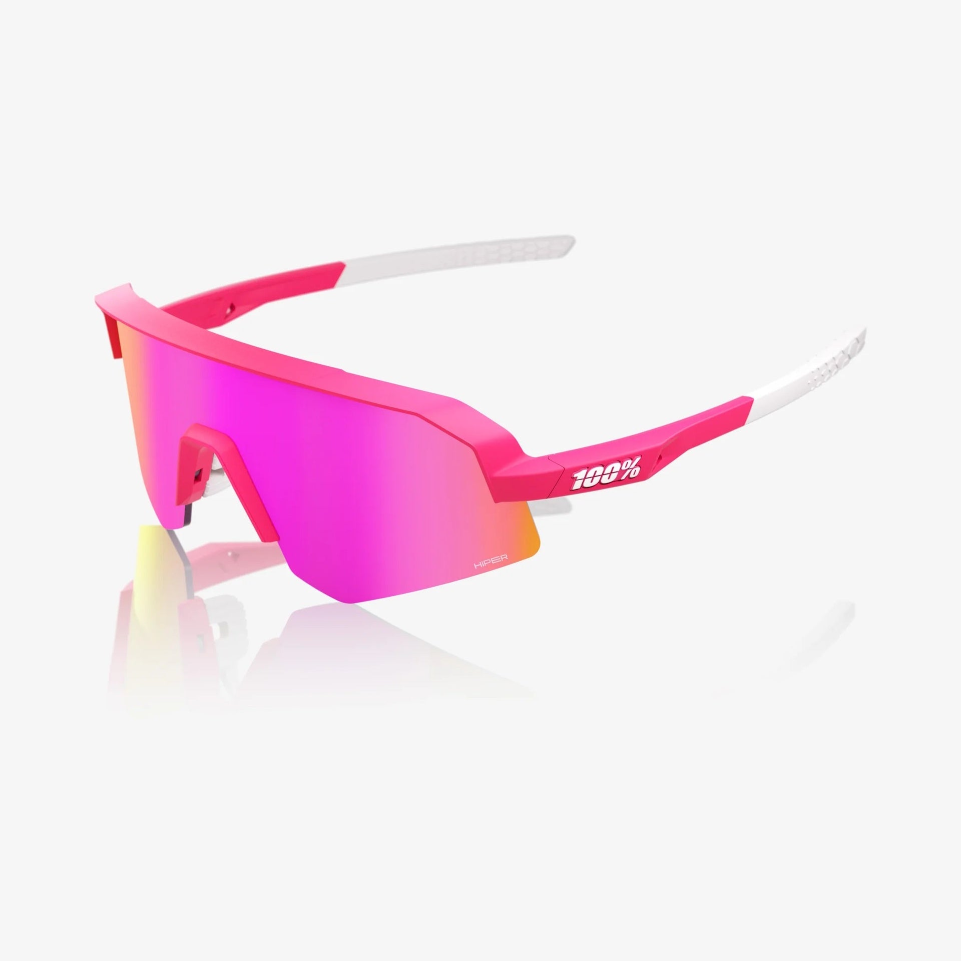 Lentes deportivos 100% SLENDALE SL - Satin Pitaya - HiPER Vital Pink Mirror