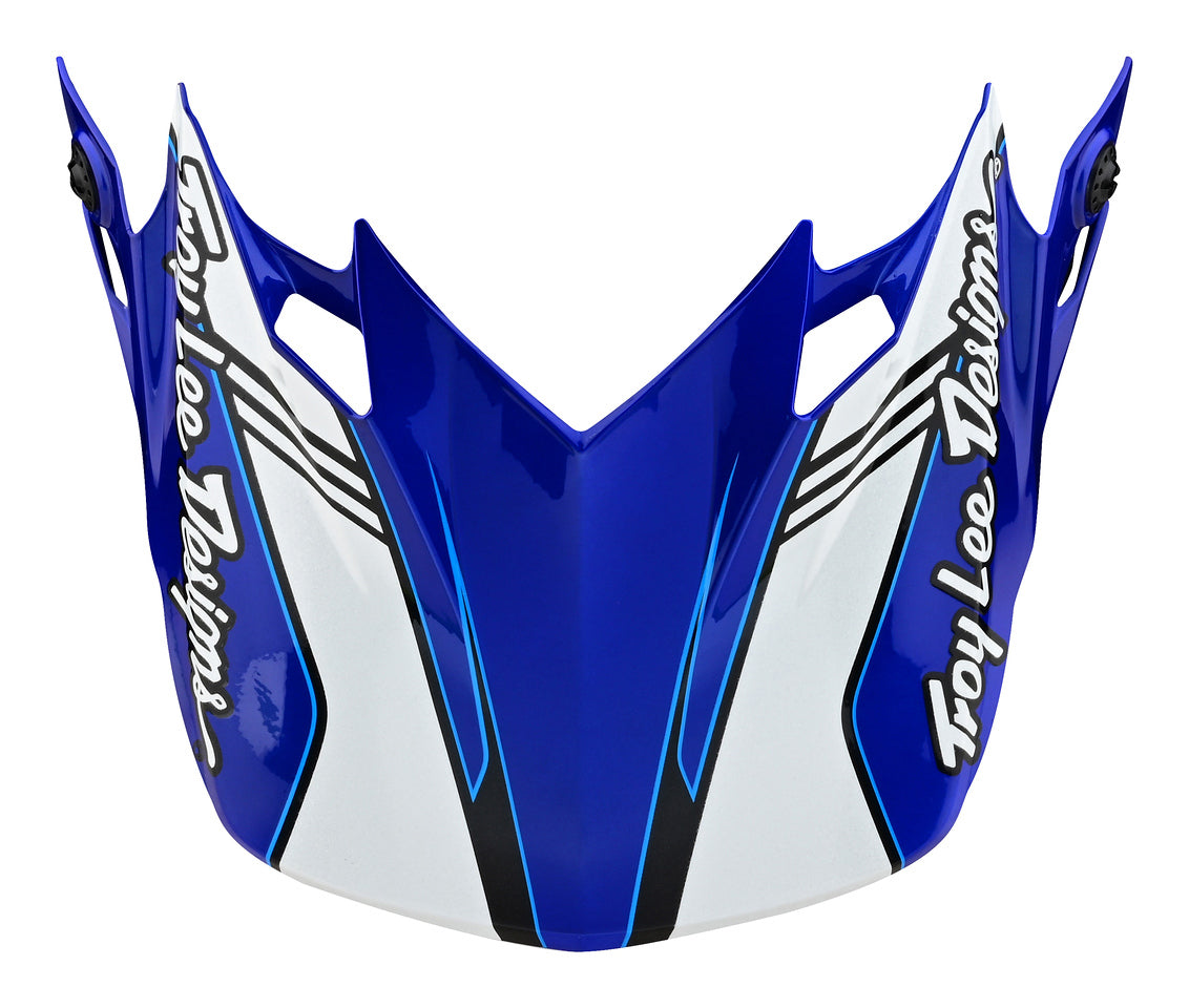 Casco Troy Lee Designs Se4 DOT Polyacrylite Matrix Blue