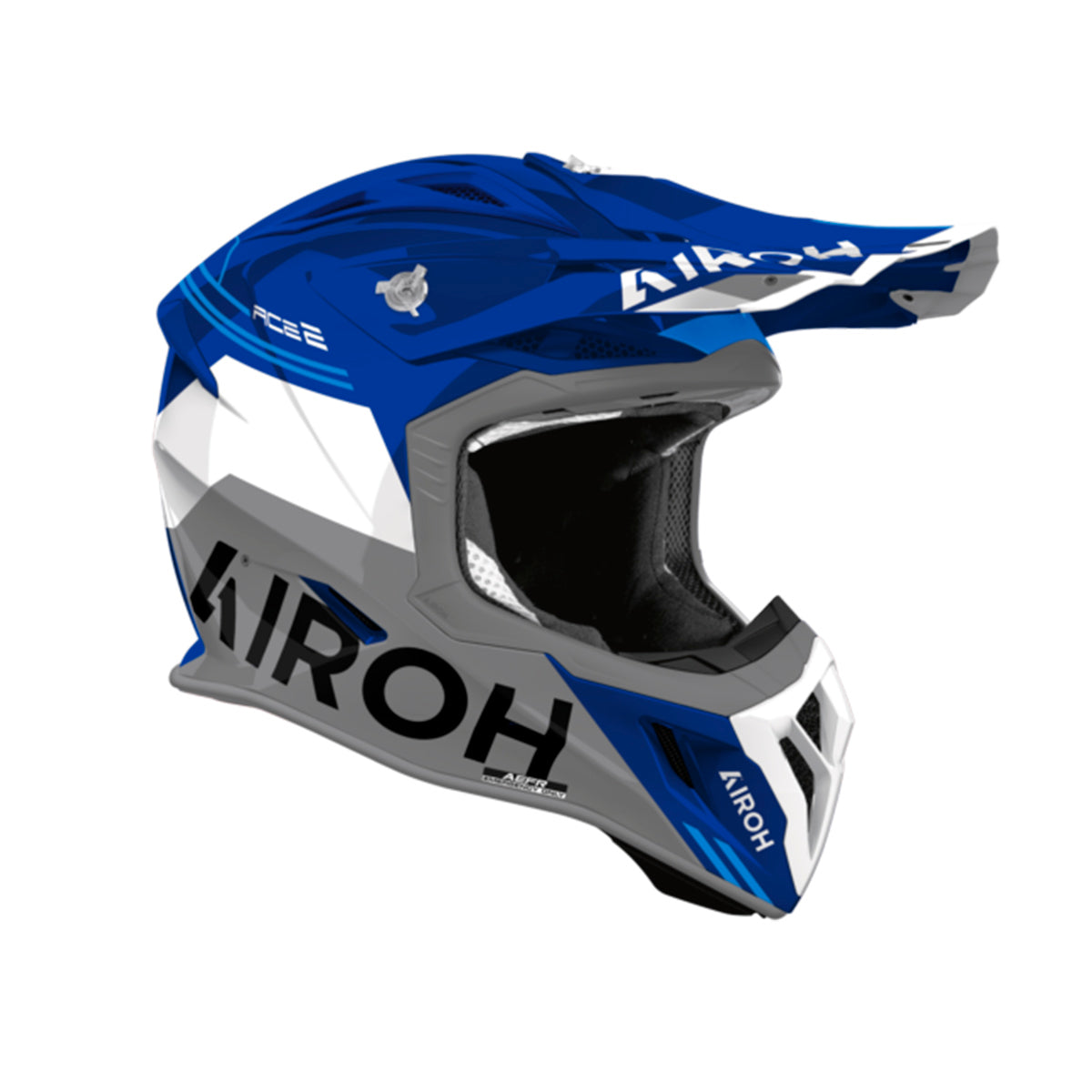 Casco para Moto Aviator Ace 2 Fury Blue Gloss Airoh