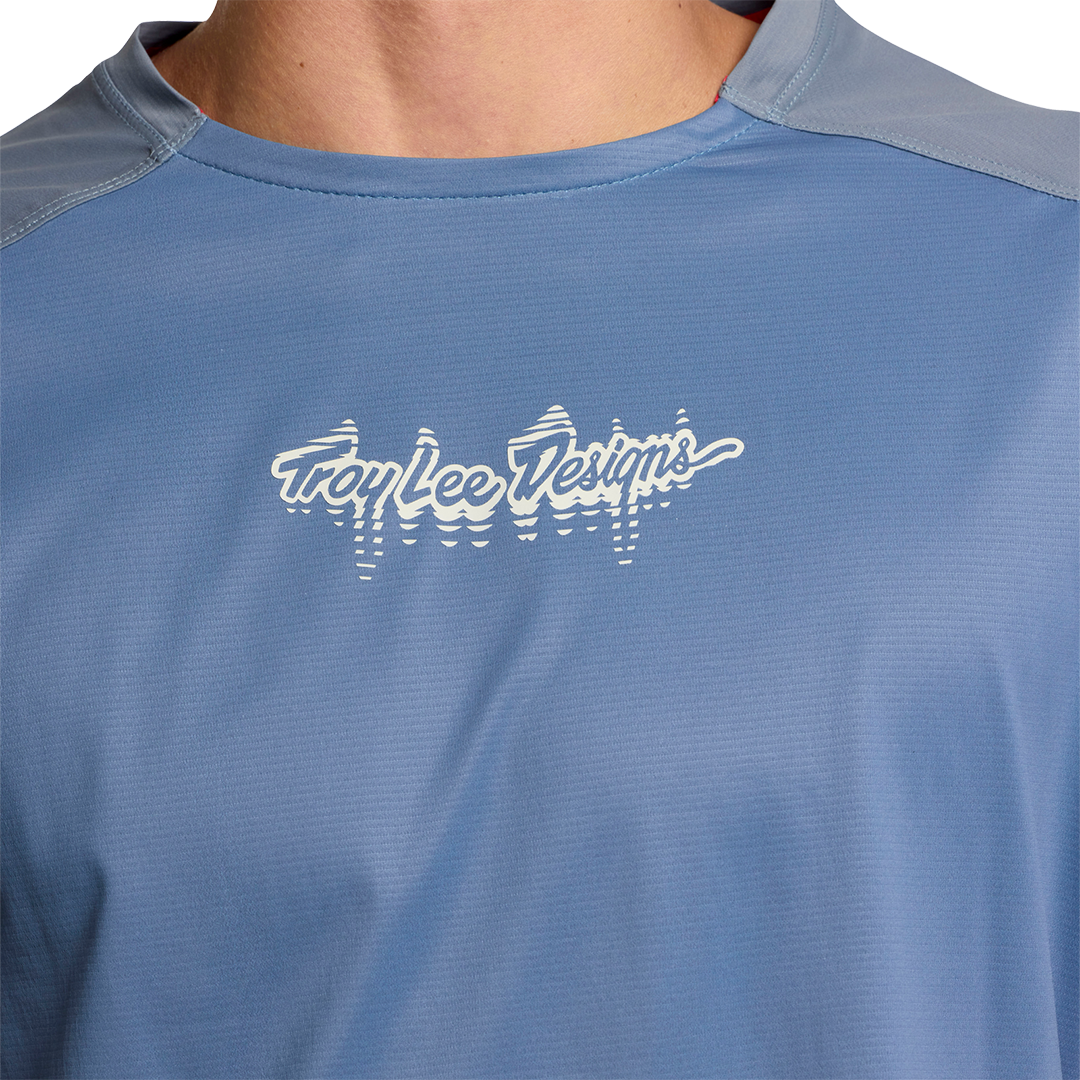 Jersey para MTB Skyline Pro Short Sleeve Jersey; Descend Slate