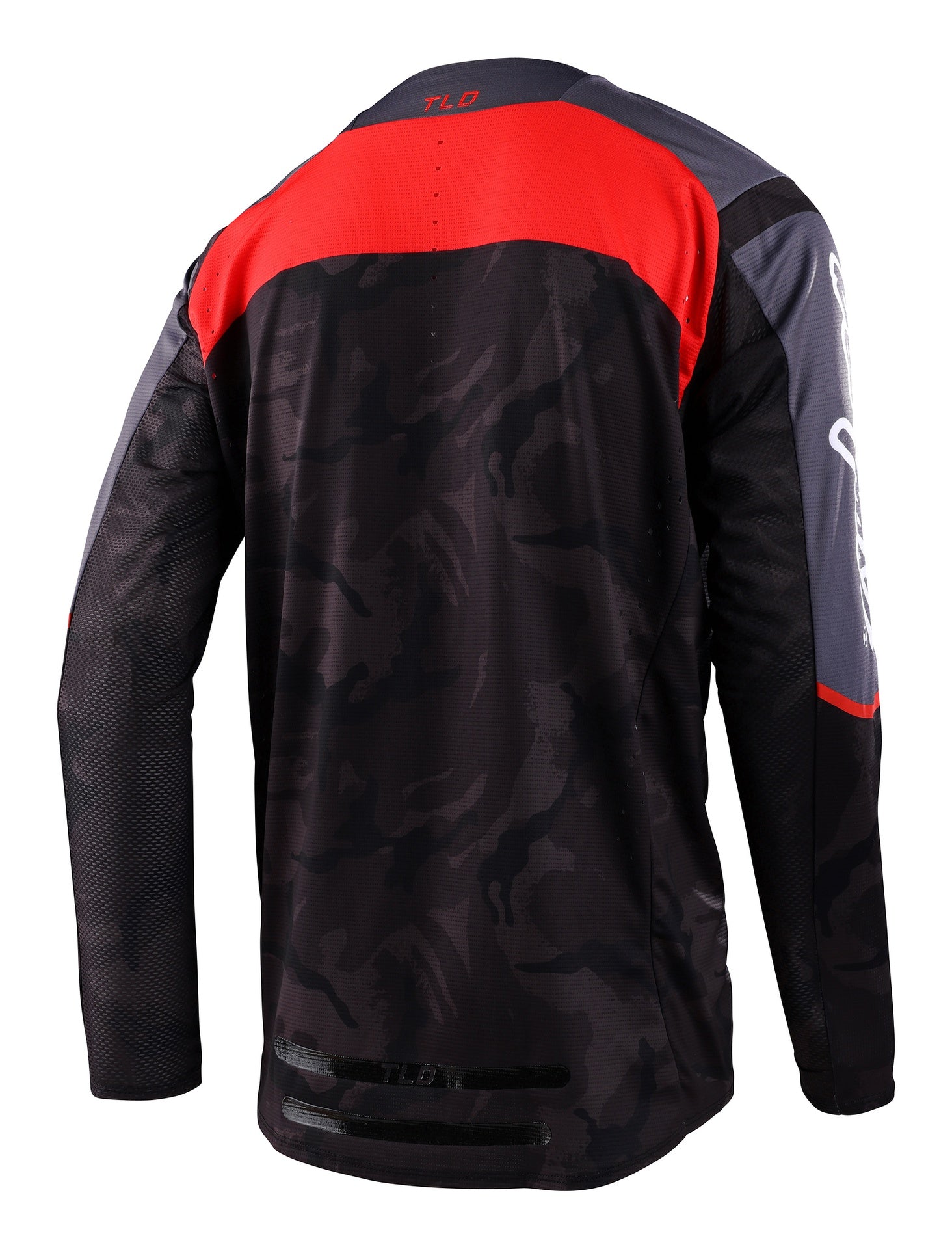 Jersey Troy Lee Designs Se Pro Moto Grid Camo Black / Gray