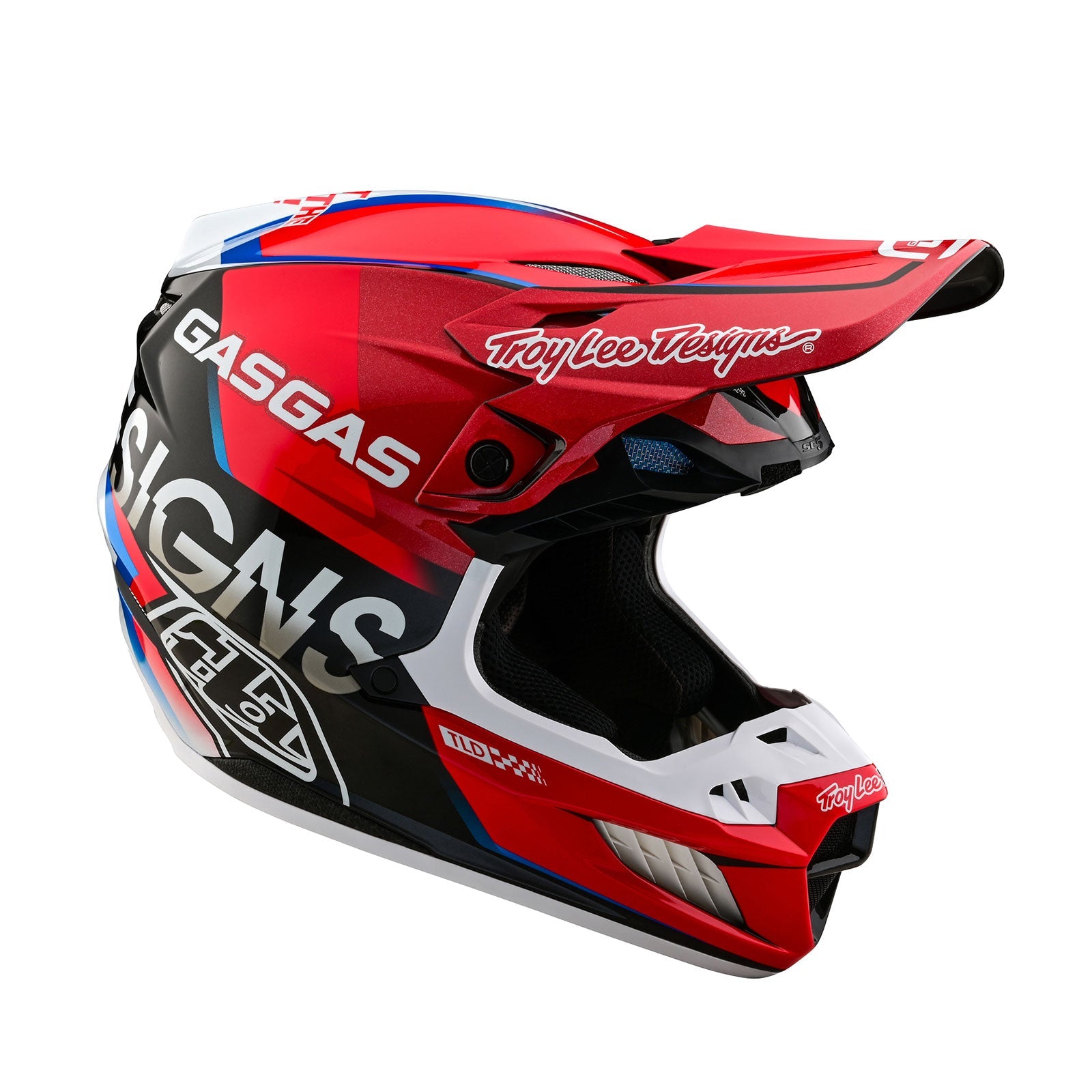 Se5 Ece Composite Helmet; Gasgas Fumes Red Black