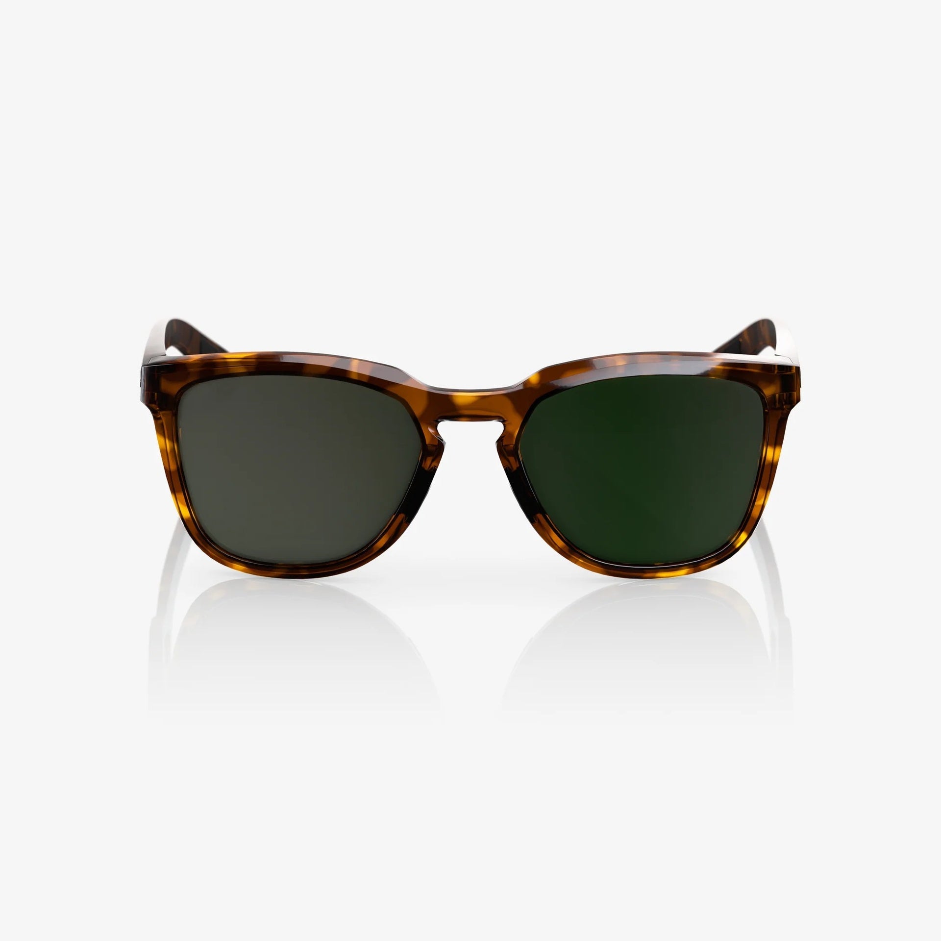 Lentes lifestyle 100% HUDSON Gloss Havana - Grey-Green Lens
