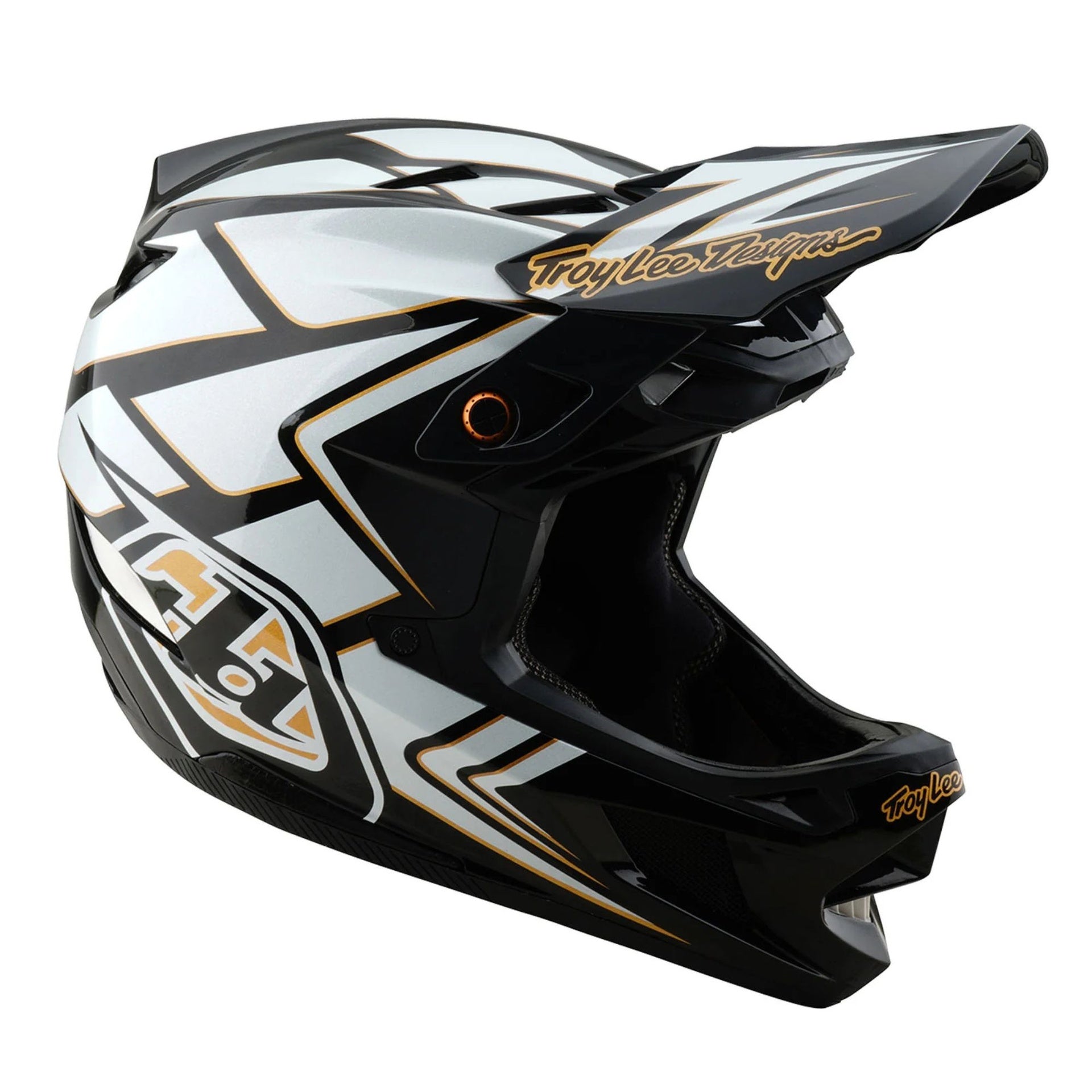 Casco Troy Lee Designs D4 Composite Ghostwing White