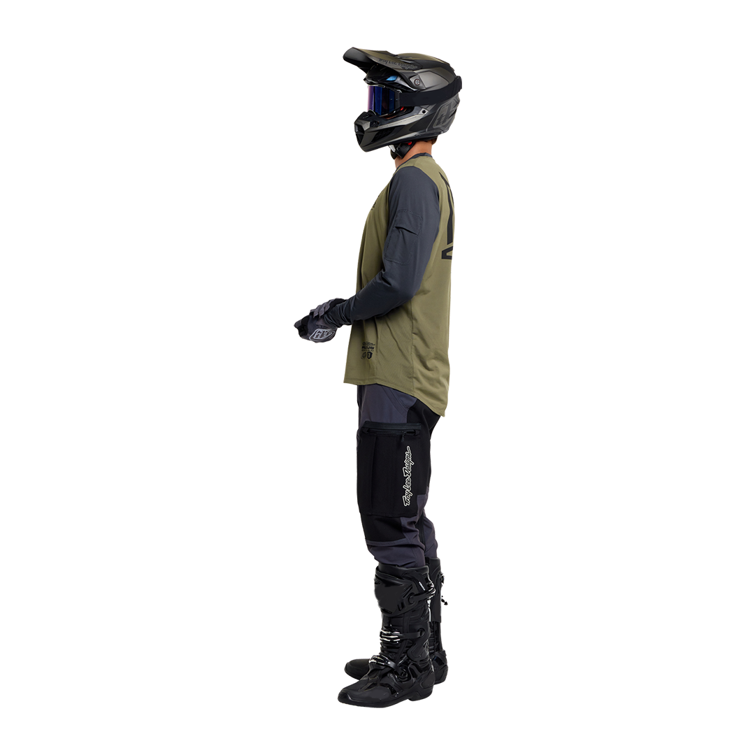 Pantalón para Moto Ruckus Offroad Pant; Mono Carbon