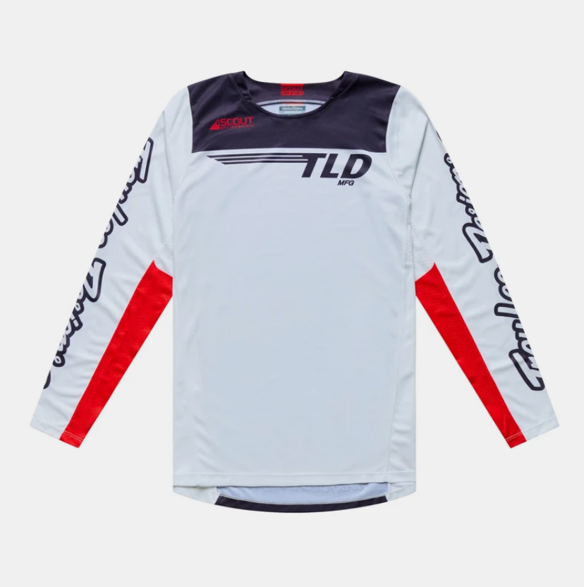 Jersey para Moto Scout Gp Pro Jersey; Winged Pumice