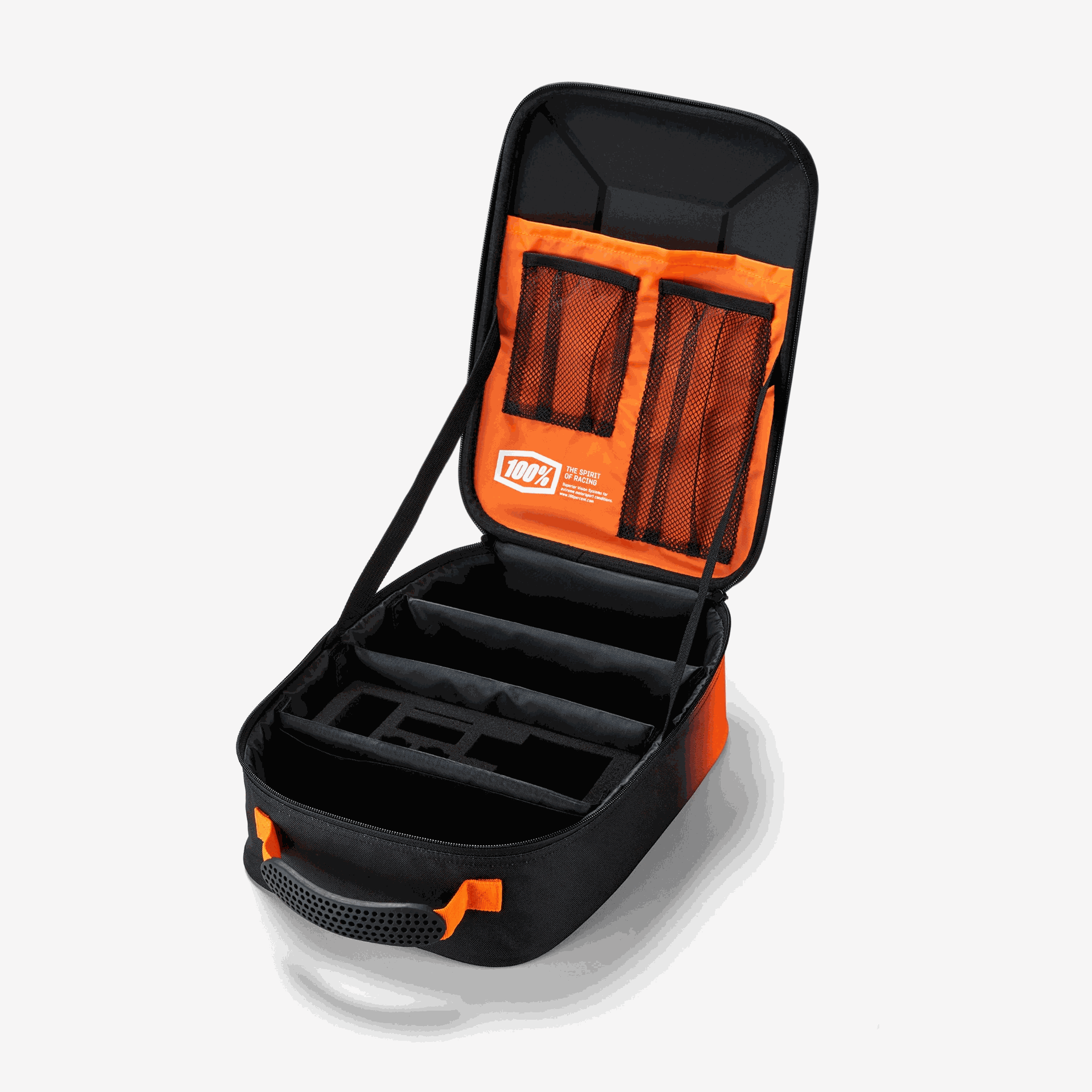 Goggle Case 100% Crush Negro/Naranja - OS