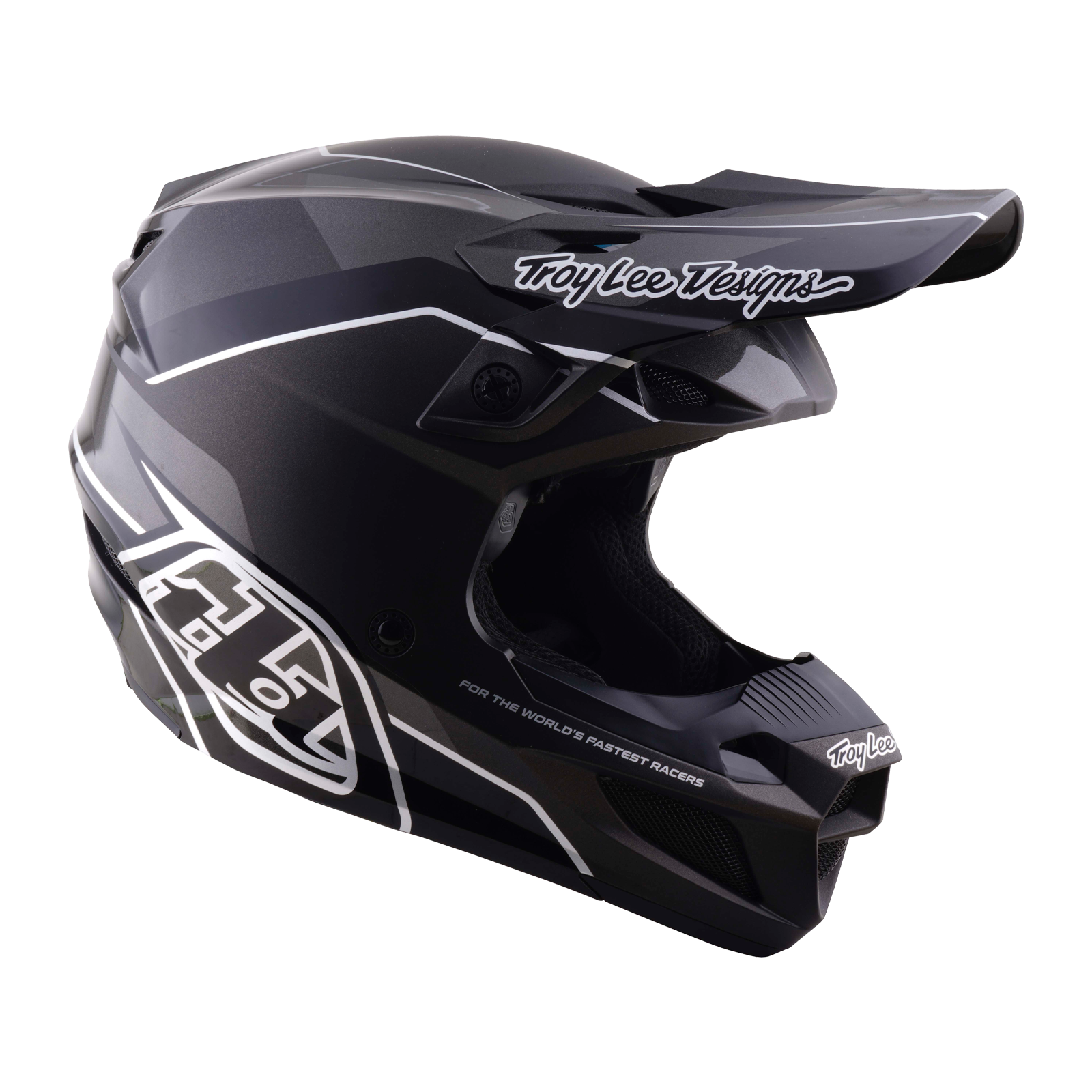 Casco para Moto SE5 Polycarbonate; Stand Black