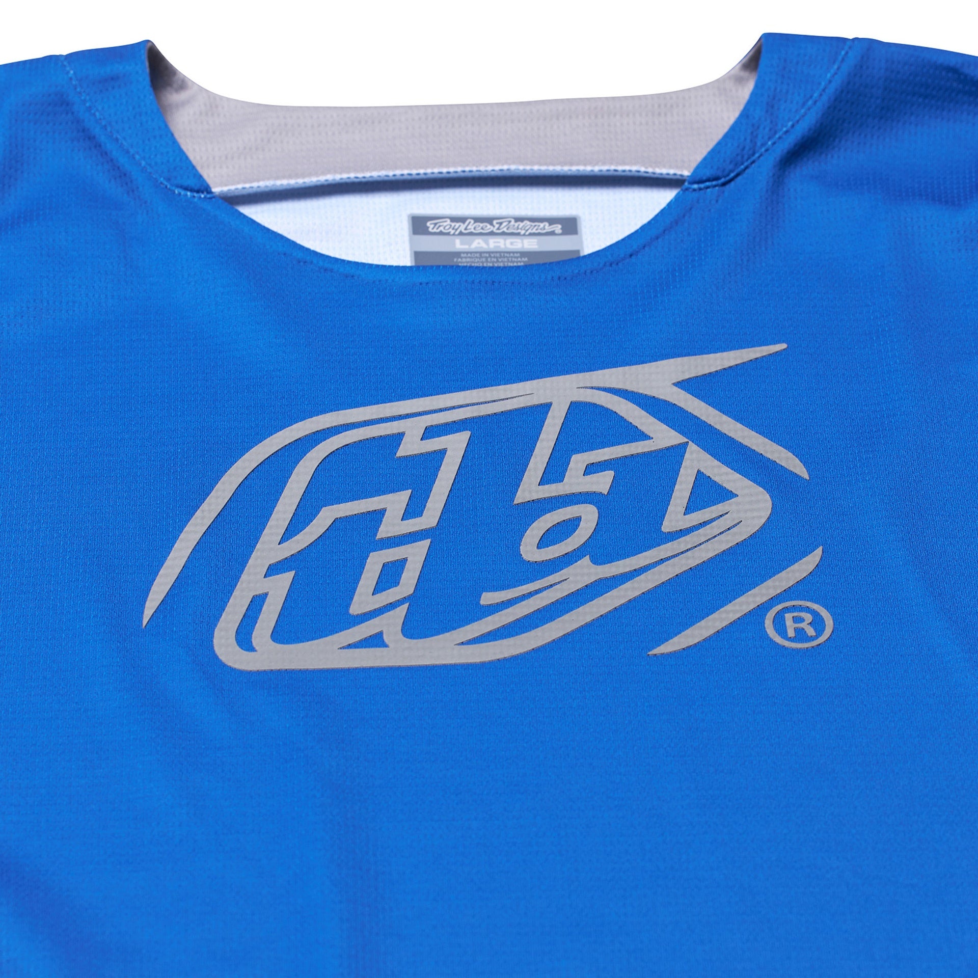 Jersey Troy Lee Designs Gp Pro Moto Icon Blue / Silver