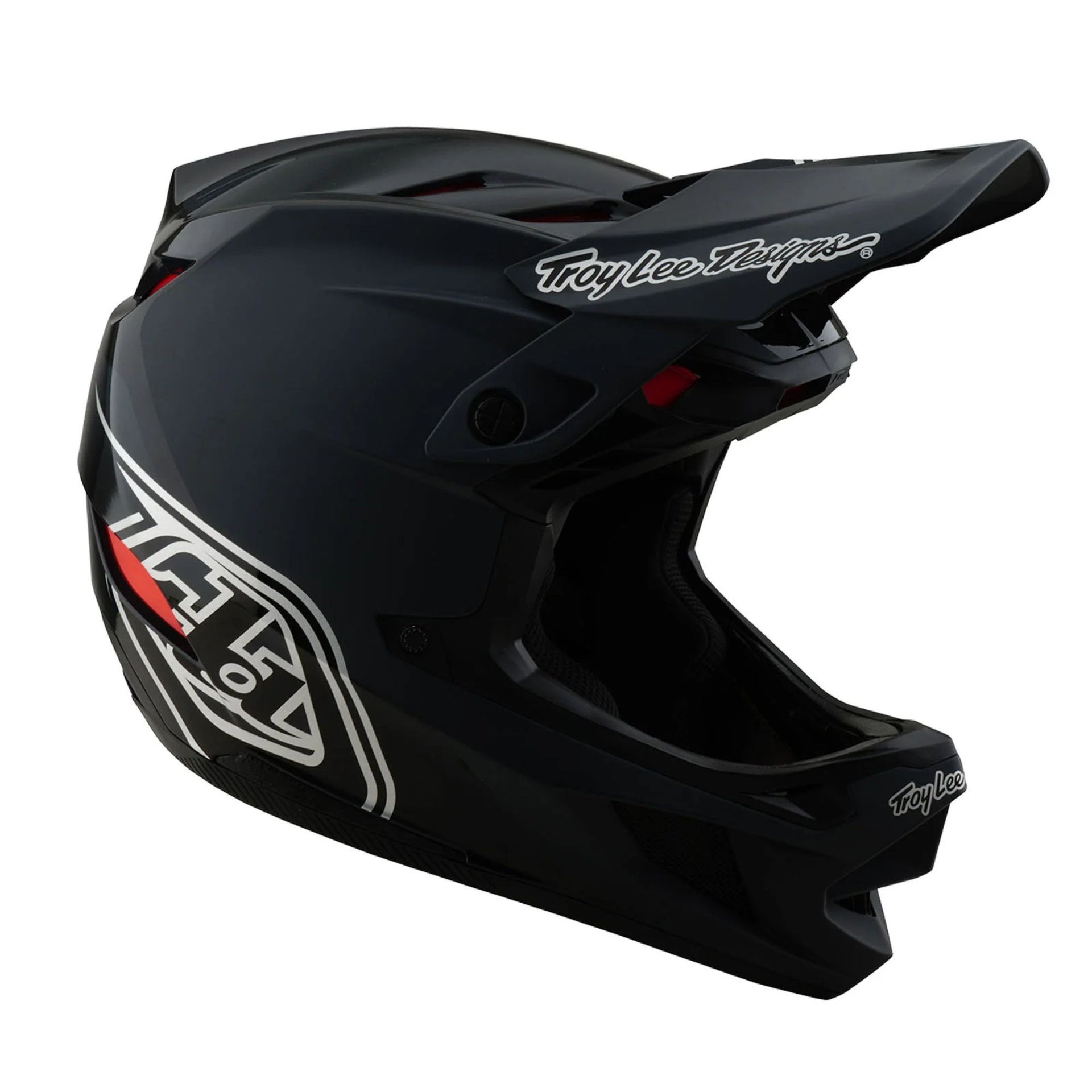 Casco Troy Lee Designs D4 Polyacrylite Shadow Black