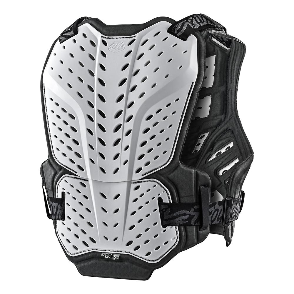 Peto protector de pecho para niño Troy Lee Designs Rockfight Blanco