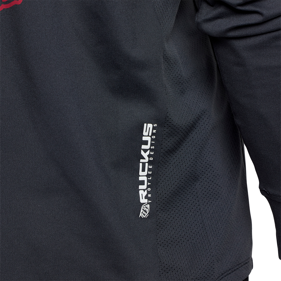 Jersey para MTB Ruckus Ride Long Sleeve Tee; Ember Carbon