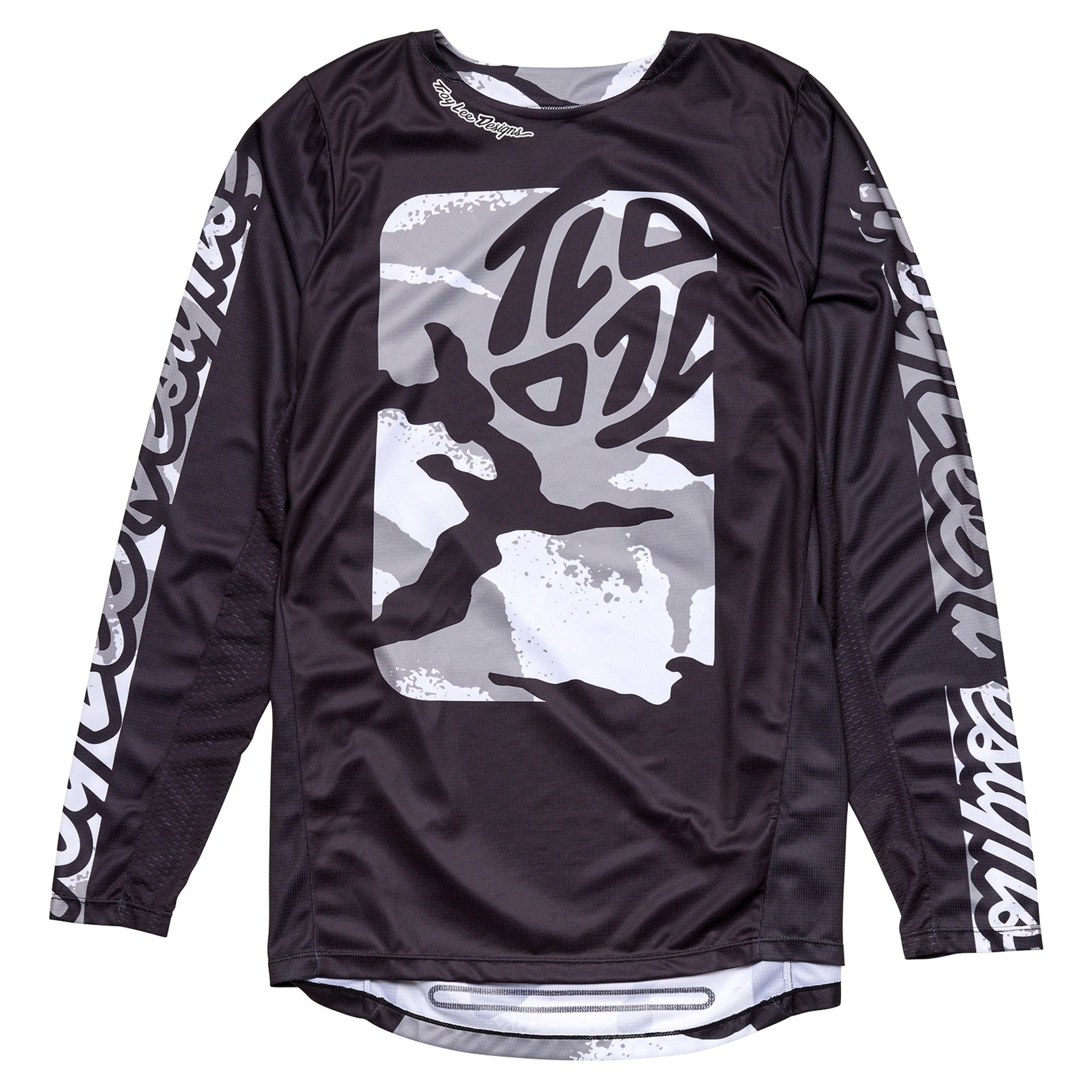 Jersey Troy Lee Designs Gp Pro Moto Boxed In Black / White