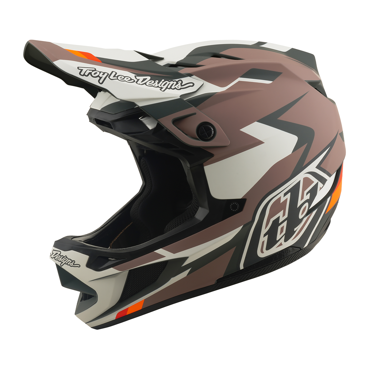 Casco MTB Troy lee designs D4 Polyacrylite Roamer Clay