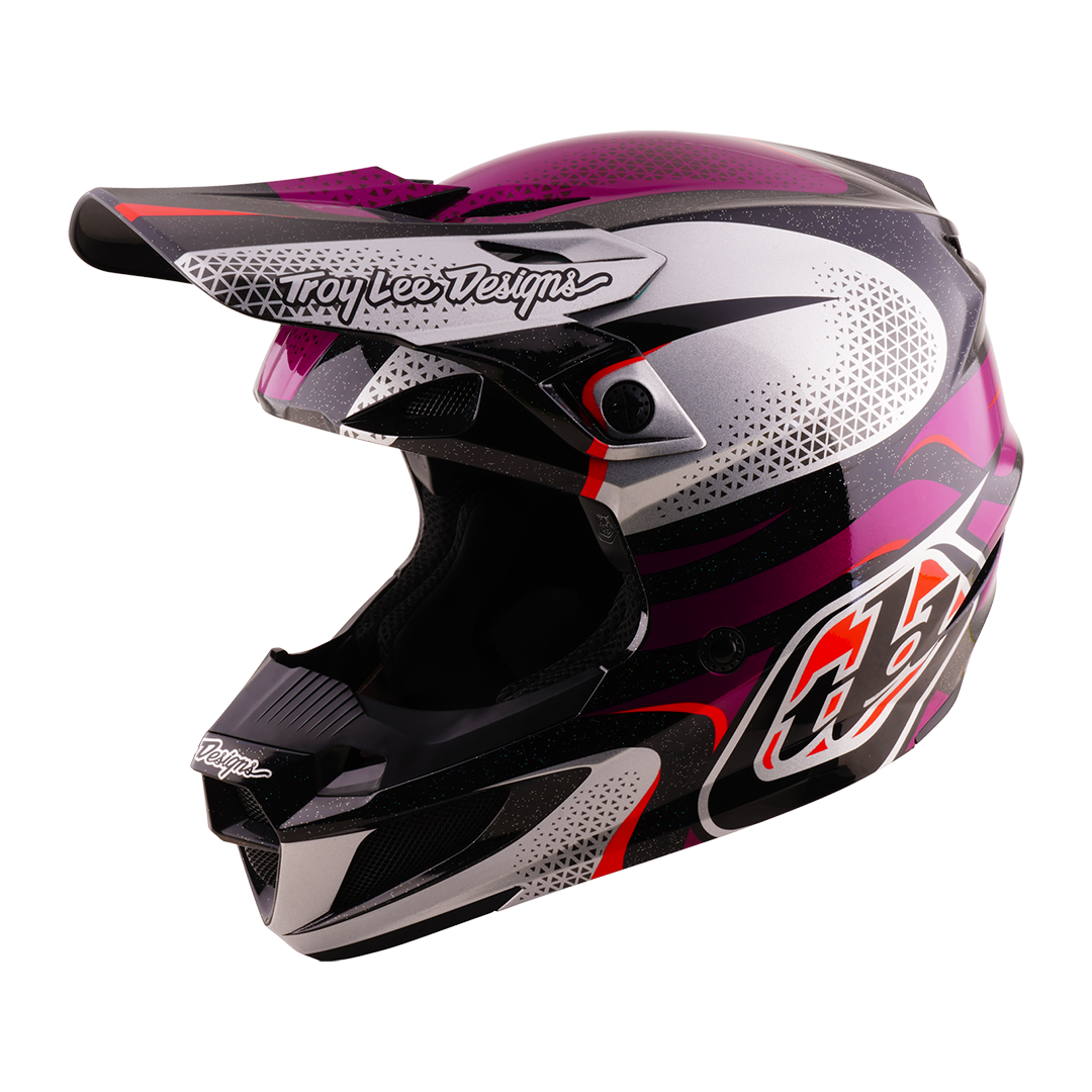 Casco para Moto Se5 Polycarbonate Helmet; Aura Violet / Black