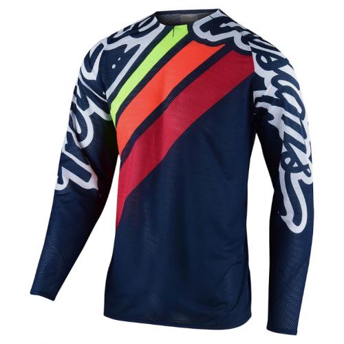 Jersey Troy Lee Designs Se Pro Moto Air Moto Seca 2.0 Navy / Orange