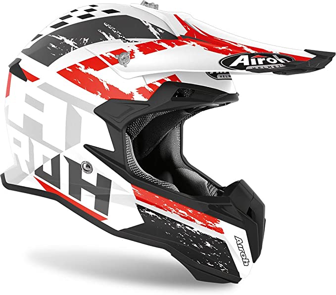 Helmet Terminator Open View Hanger Red Matt Xs