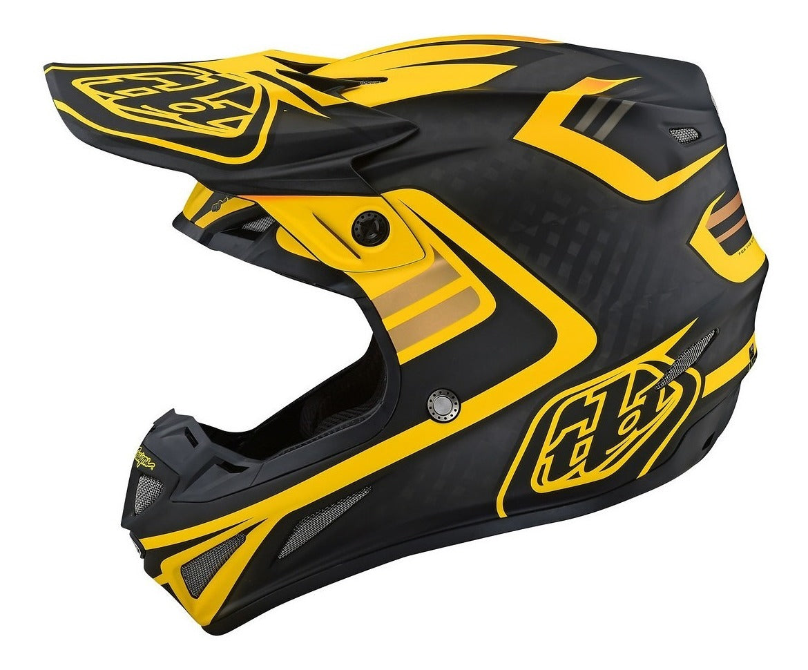 Se4 Ece Carbon Helmet Flash Black / Yellow