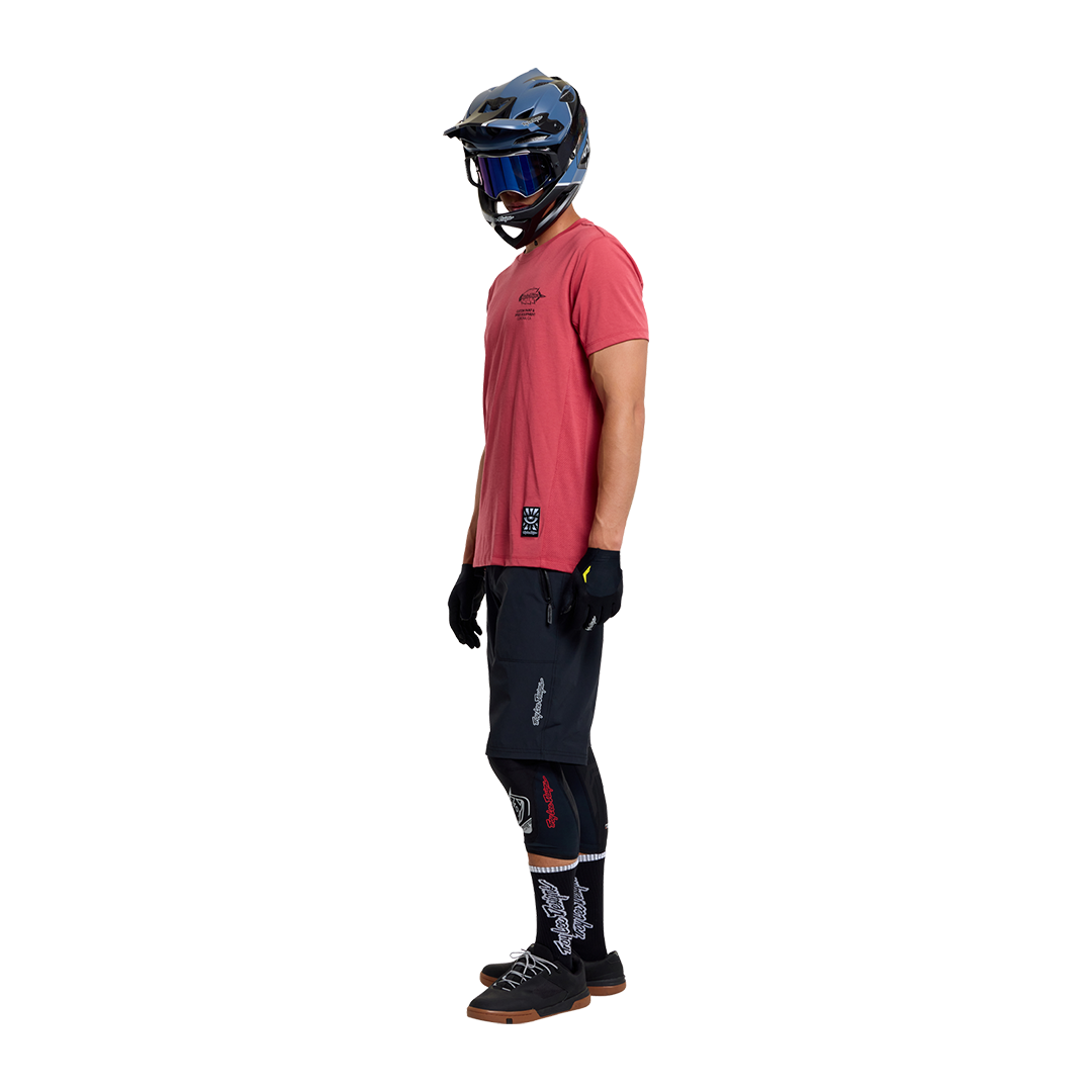Jersey para MTB Skyline Ride Short Sleeve Tee; Feathered Ember Red