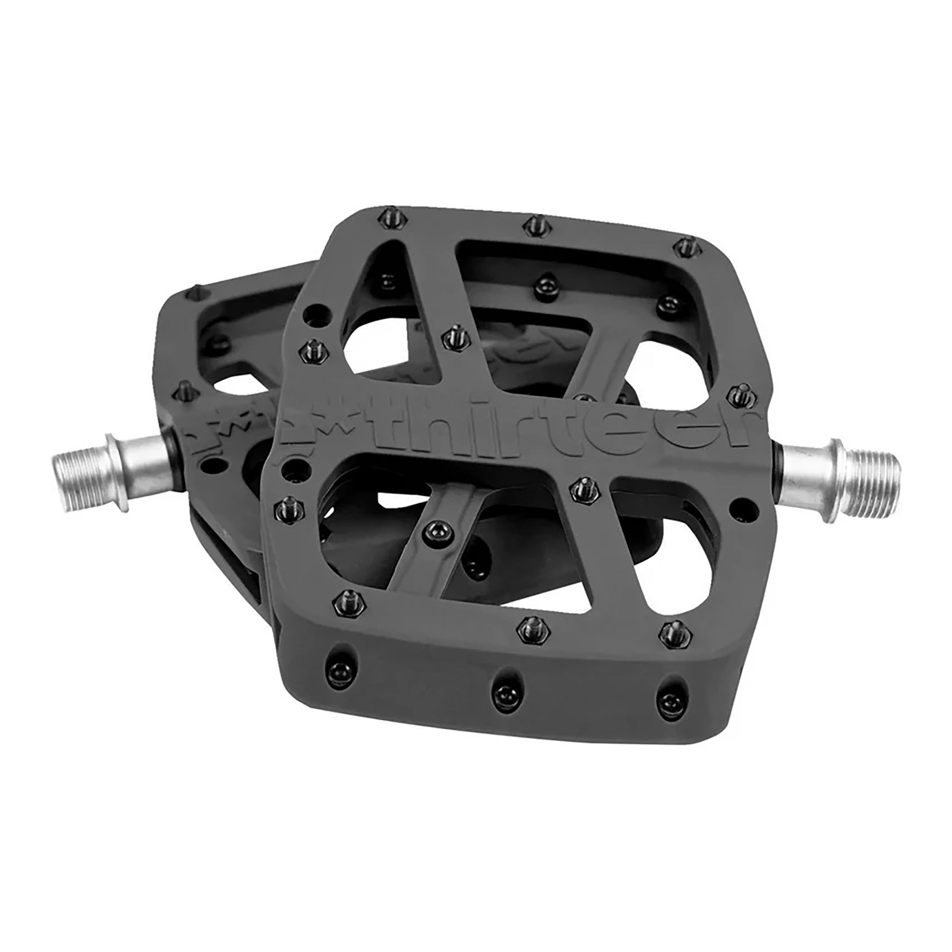 Base Flat Pedal Composite Body 22P Blk