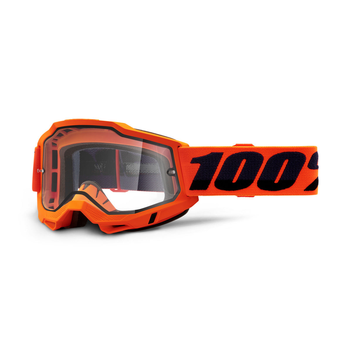 ACCURI 2 ENDURO MOTO Goggle Neon/Orange - Clear Lens