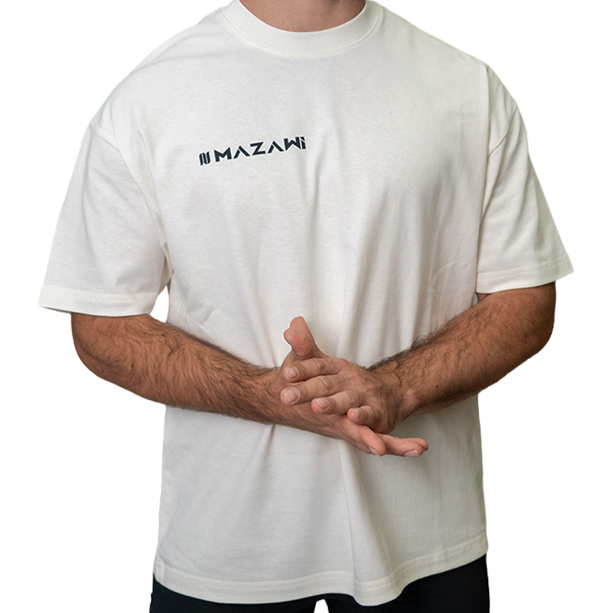 Playera Casual Blanco - Mazawi Pro 2026