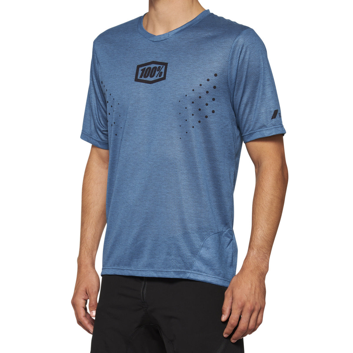 AIRMATIC MESH Short Sleeve Jersey Slate Blue
