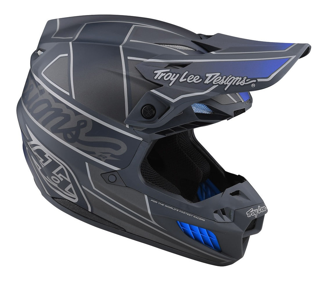 Casco Troy Lee Designs Se5 Composite Team Gray