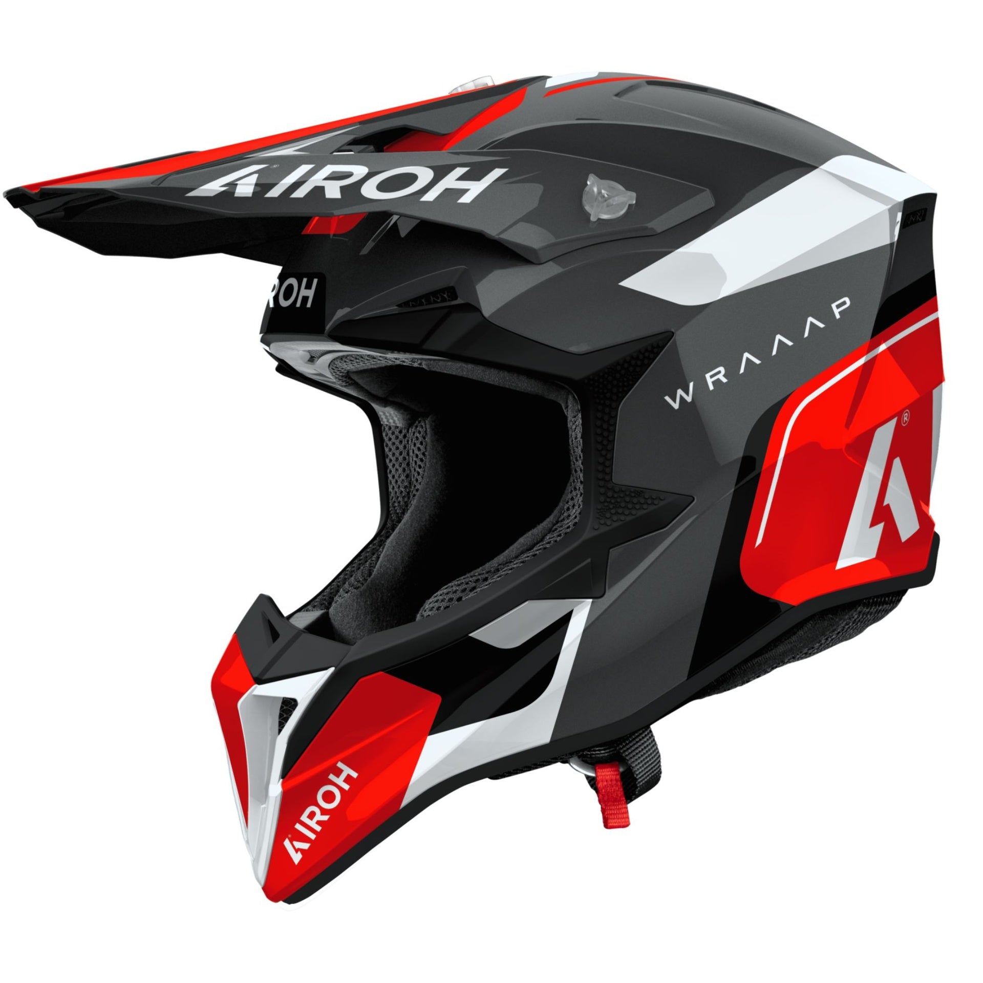 Casco Wraaap Conquer Red Gloss