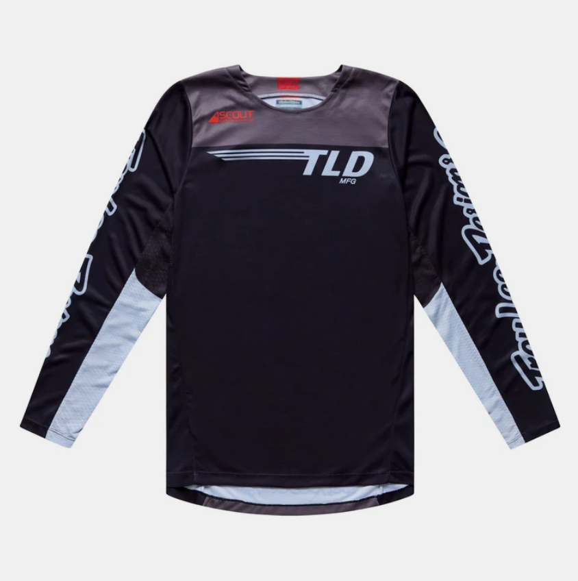 Jersey para Moto Scout Gp Pro Jersey; Winged Black