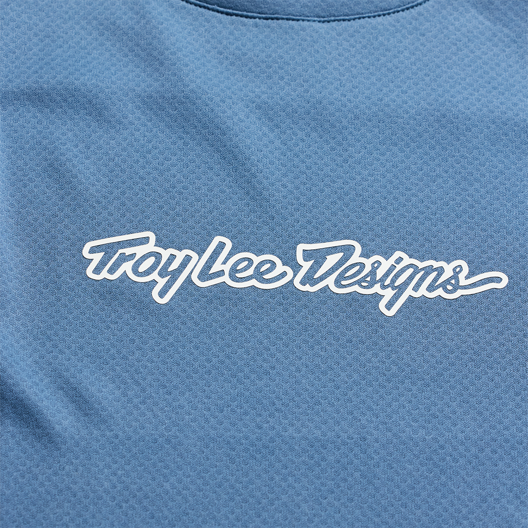 Jersey para MTB Stage Long Sleeve Jersey; Signature Slate