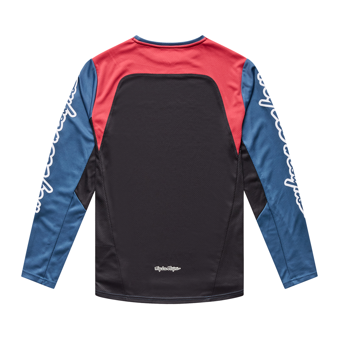 Jersey para MTB Stage Long Sleeve Jersey; Signature Slate