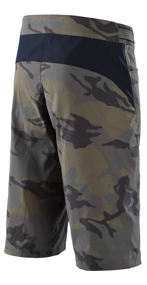 Flowline Short Shell Spray Camo Army
