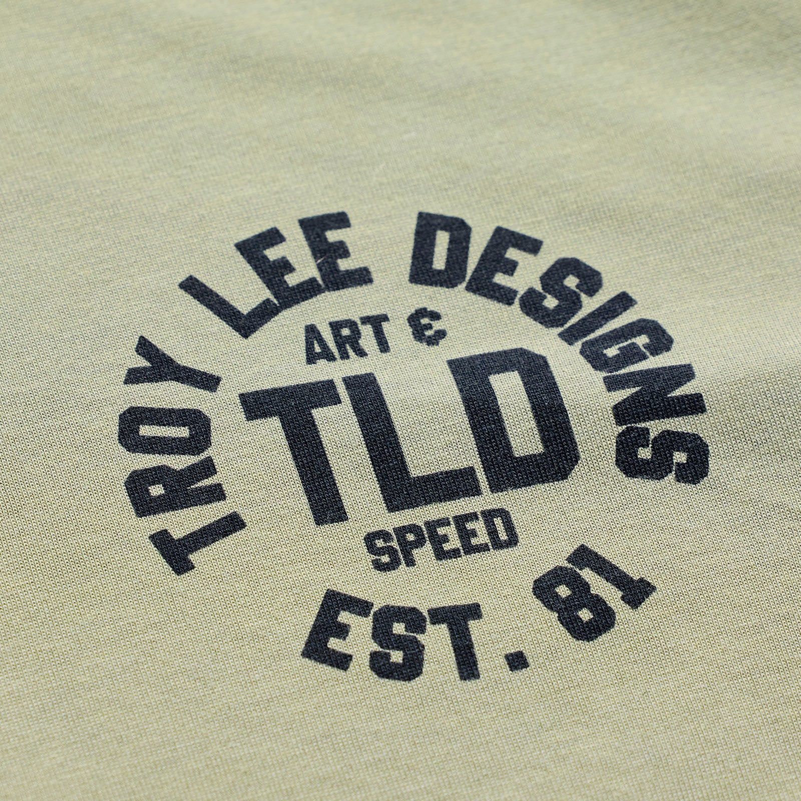 Playera manga corta para MTB Skyline Ride; Stamps Sage