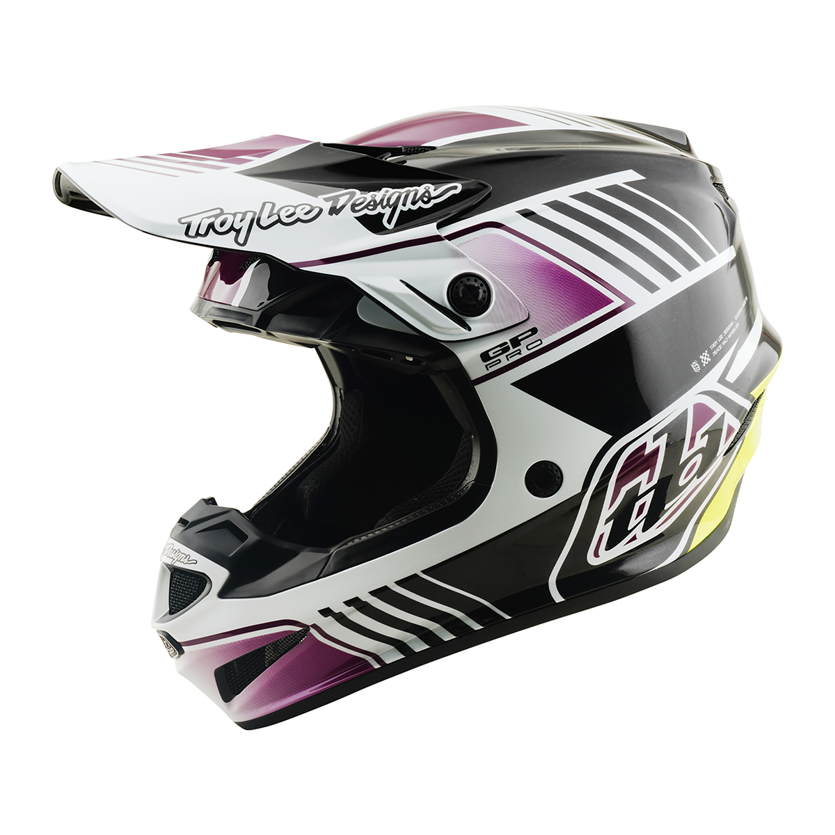 Casco Troy Lee Designs GP Moto Segment Black