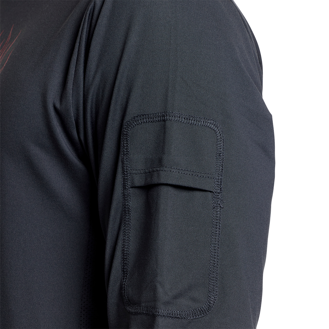 Jersey para MTB Ruckus Ride Long Sleeve Tee; Ember Carbon