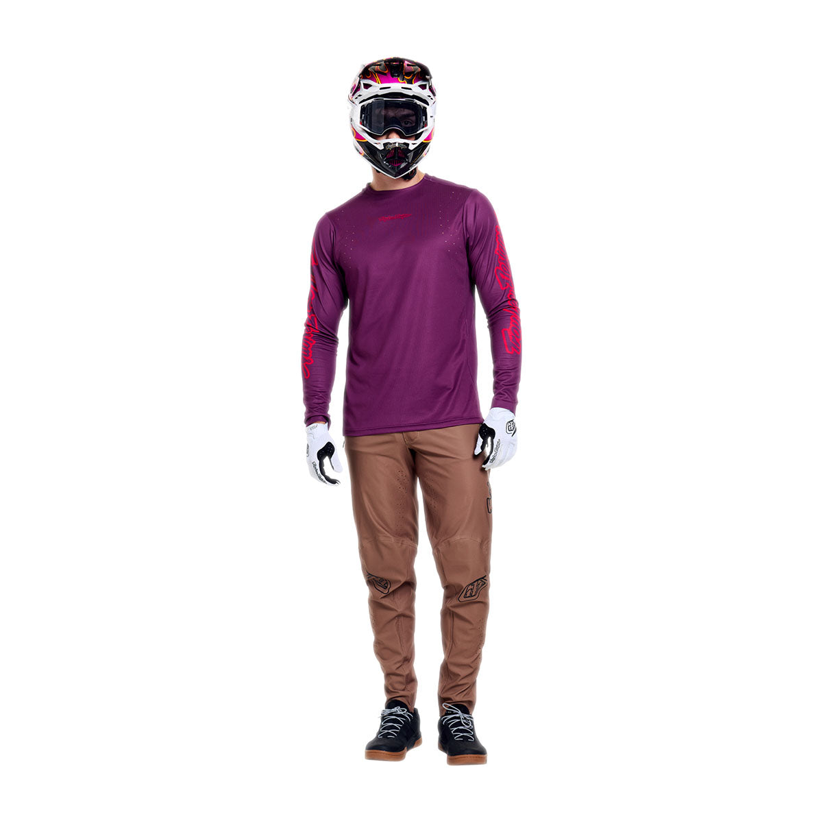 Jersey para MTB Sprint Pro; Mono Sangria