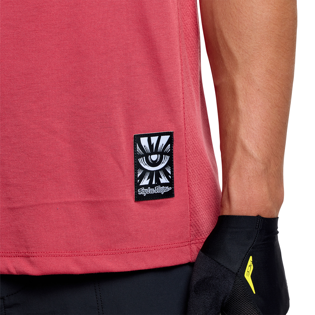 Jersey para MTB Skyline Ride Short Sleeve Tee; Feathered Ember Red