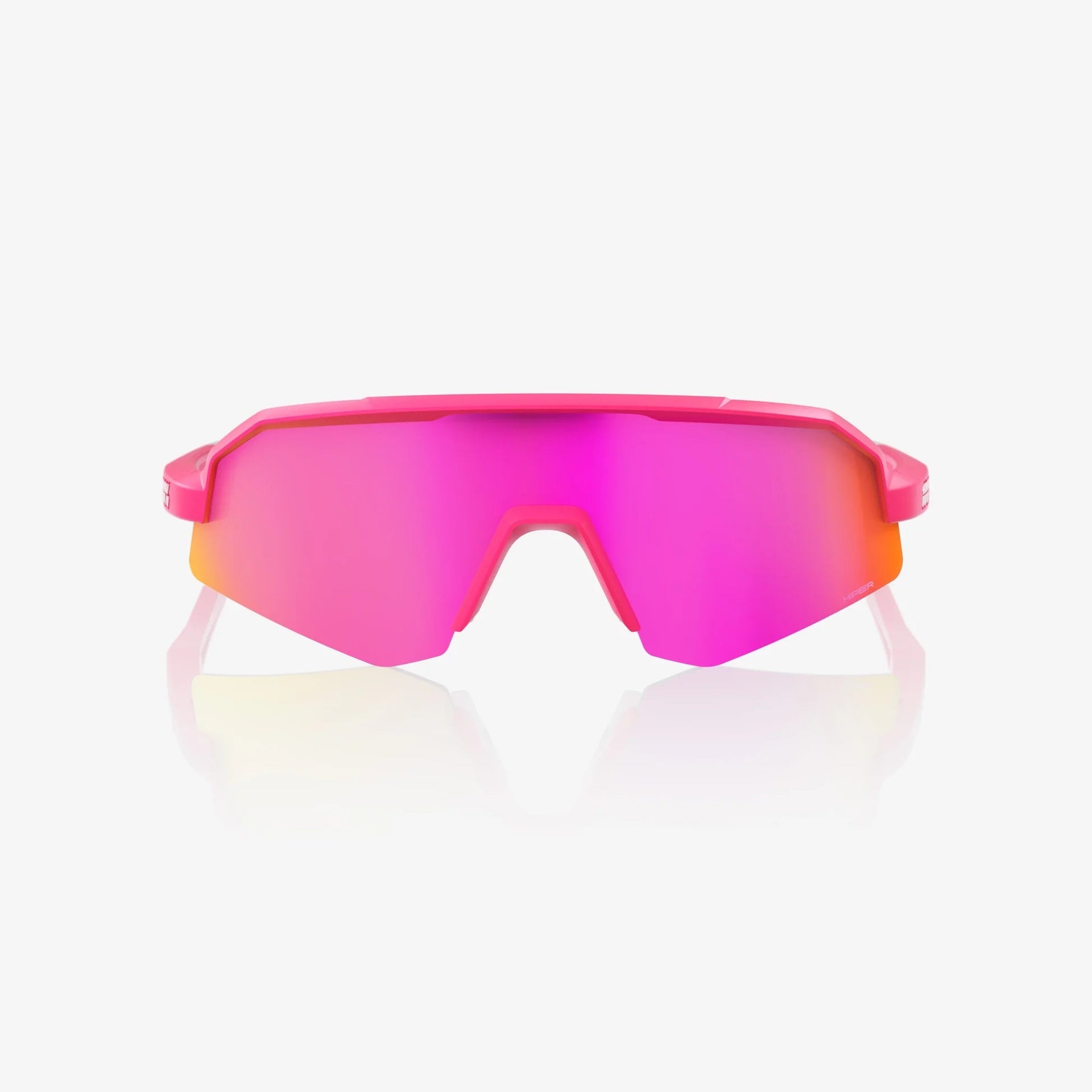 Lentes deportivos juveniles 100% SLENDALE YOUTH - Satin Pitaya - HiPER Vital Pink Mirror