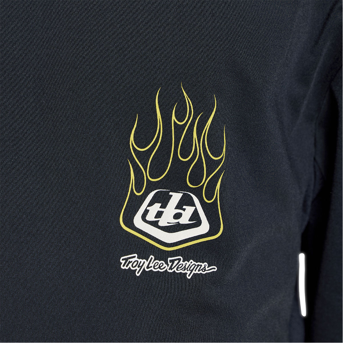 Playera juvenil manga larga para MTB Ruckus Ride; Pressed Carbon