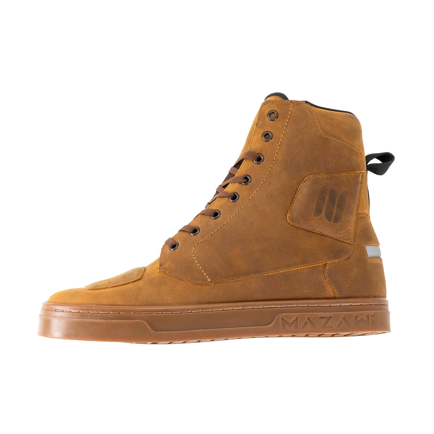 Botas para Motociclista Mazawi Kanan Brown Urbana