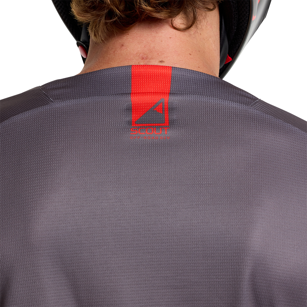 Jersey para Moto Scout Gp Pro Jersey; Winged Black