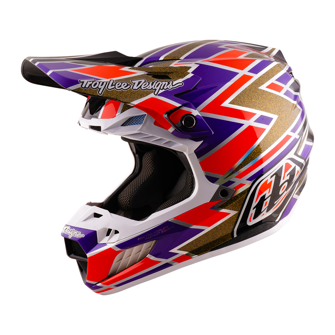 Casco para Moto Se5 Ece Carbon Helmet; Flush Violet