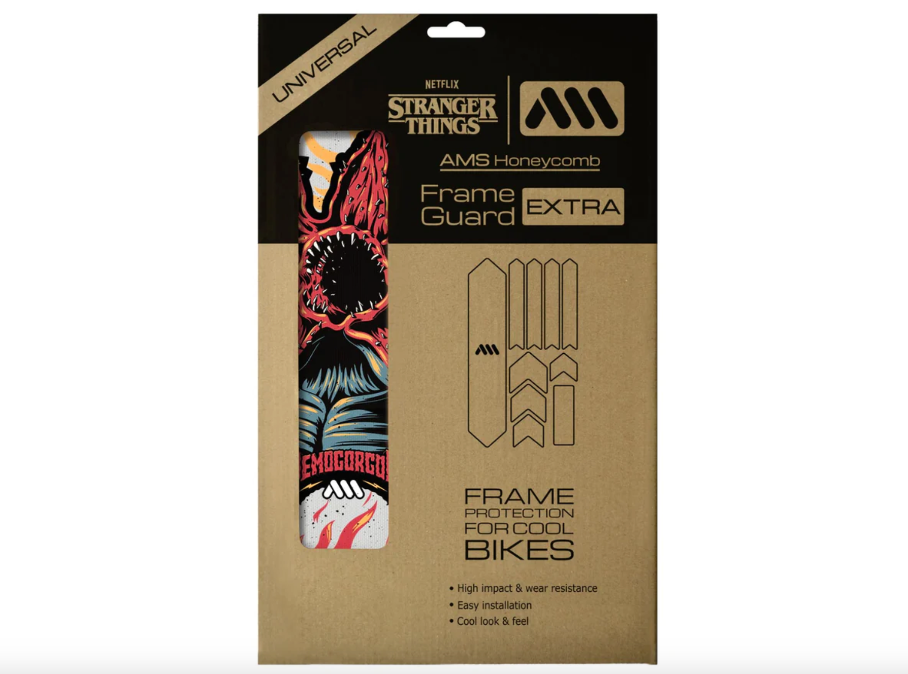 Ams Frame Guard Extra Stranger Things Demogorgon Clear